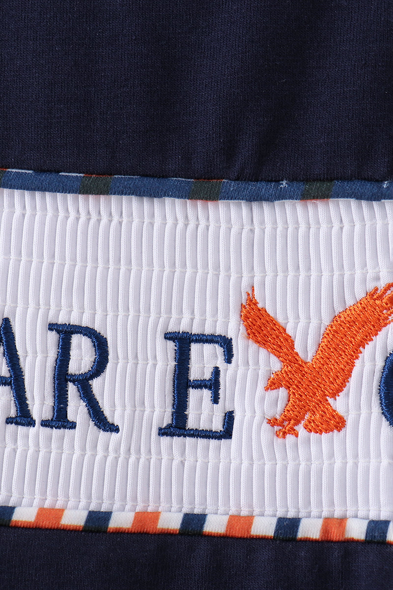 Ensemble short smocké Aubie le War Eagle