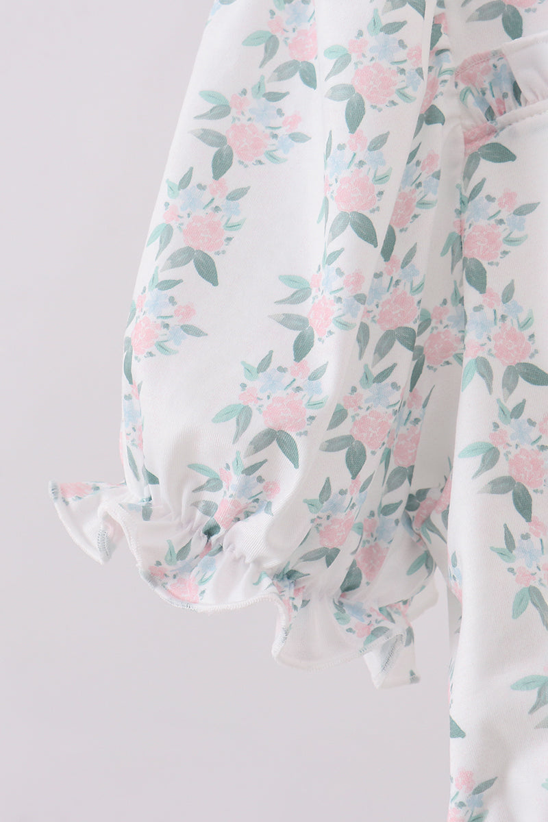 Robes mère-fille à imprimé floral