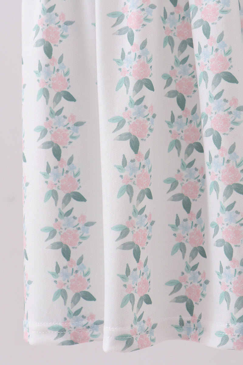 Robes mère-fille à imprimé floral