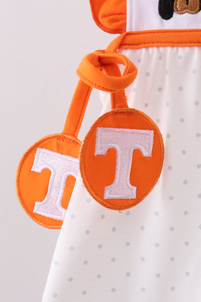 Ensemble bloomer avec broderie nœud et volants Tennessee
