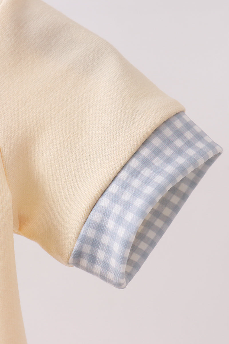 Combinaison-bulle kaki avec appliqués campeur
