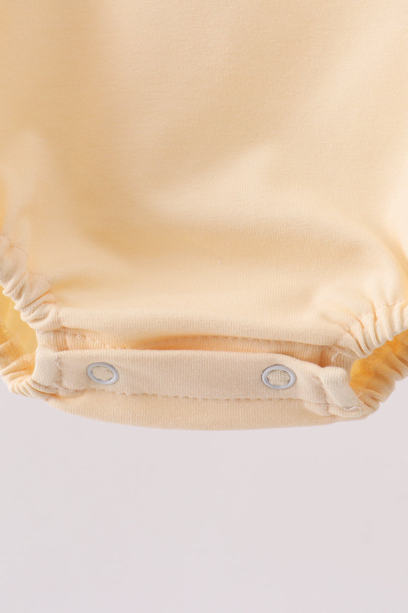 Combinaison-bulle kaki avec appliqués campeur