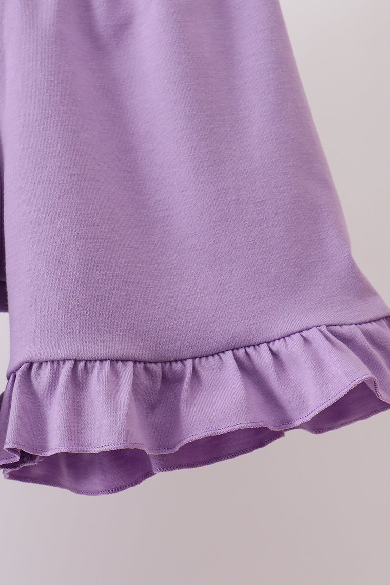 Ensemble smocké tortue de mer violette