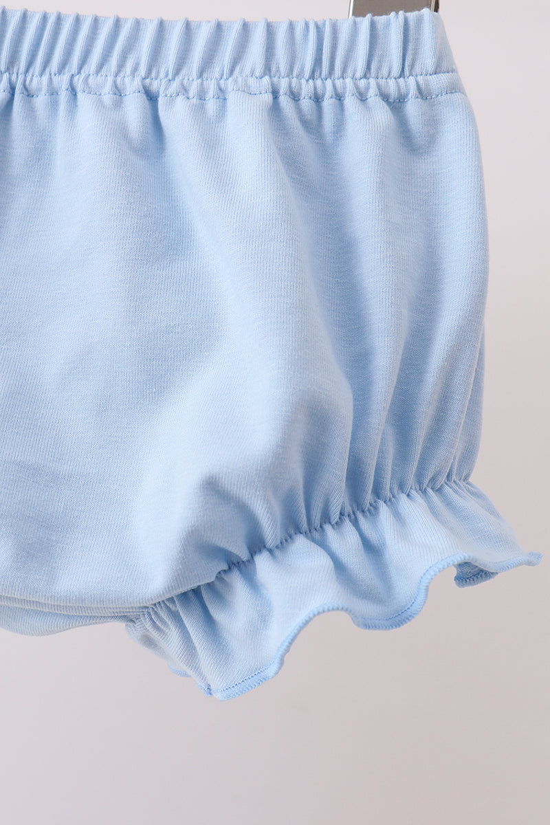 Ensemble bloomer et nœud Hortensia bleu