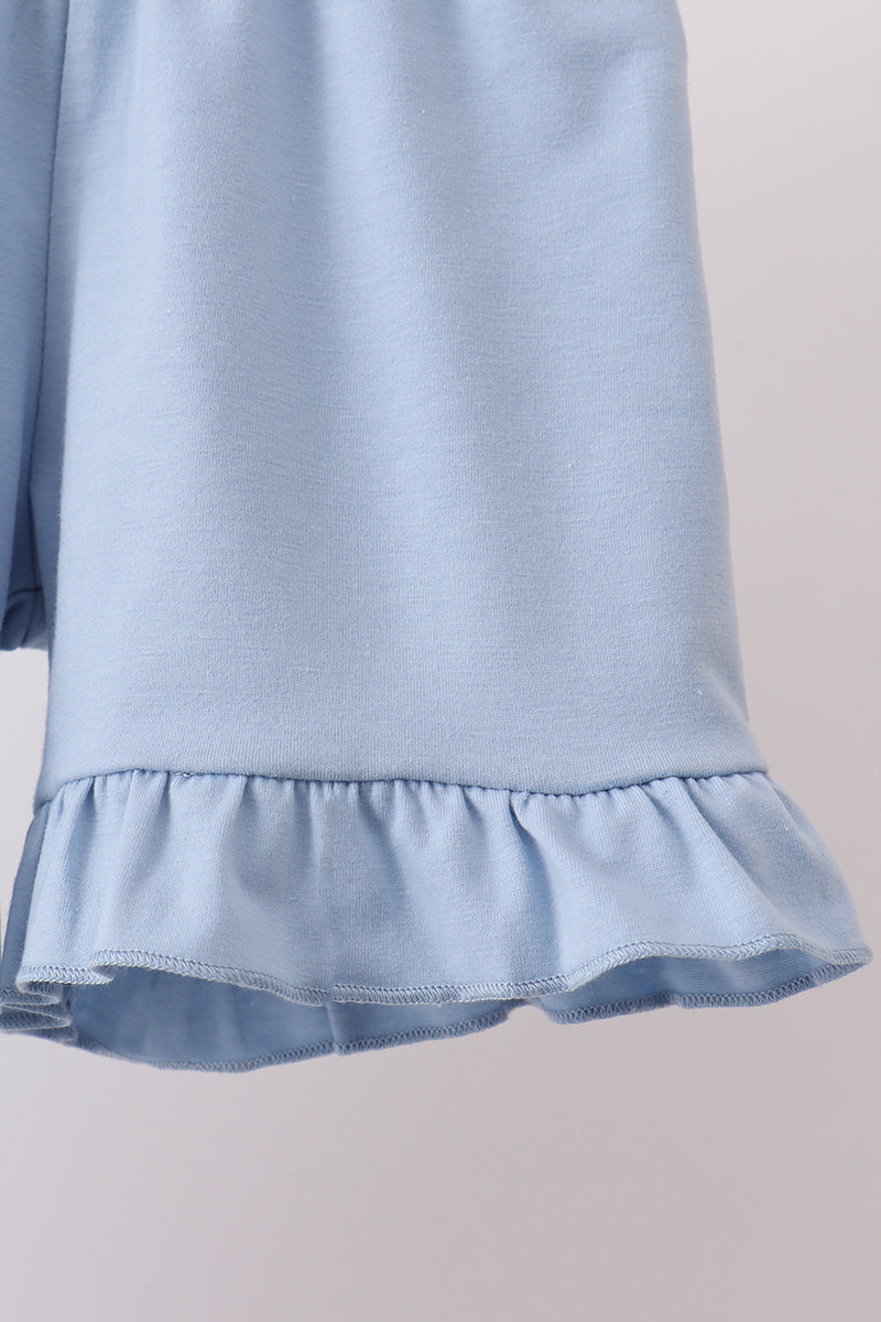 Ensemble smocké Voilier bleu