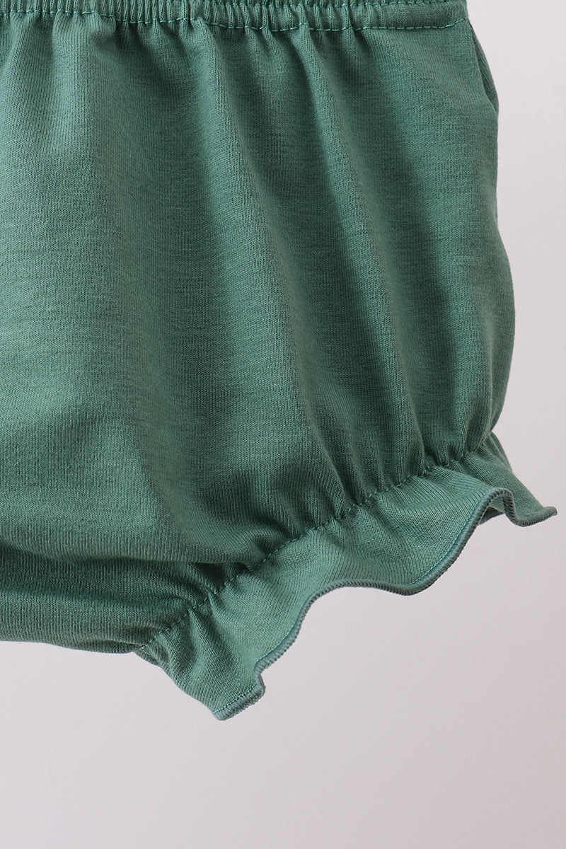 Ensemble Bloomer Brodé Canard Vert