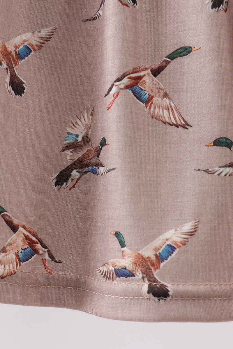 Ensemble Bloomer Brodé Canard Vert