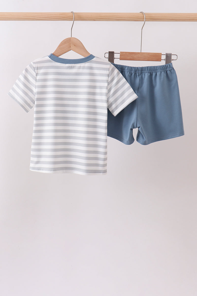 Ensemble d'appliqués Outils bleus