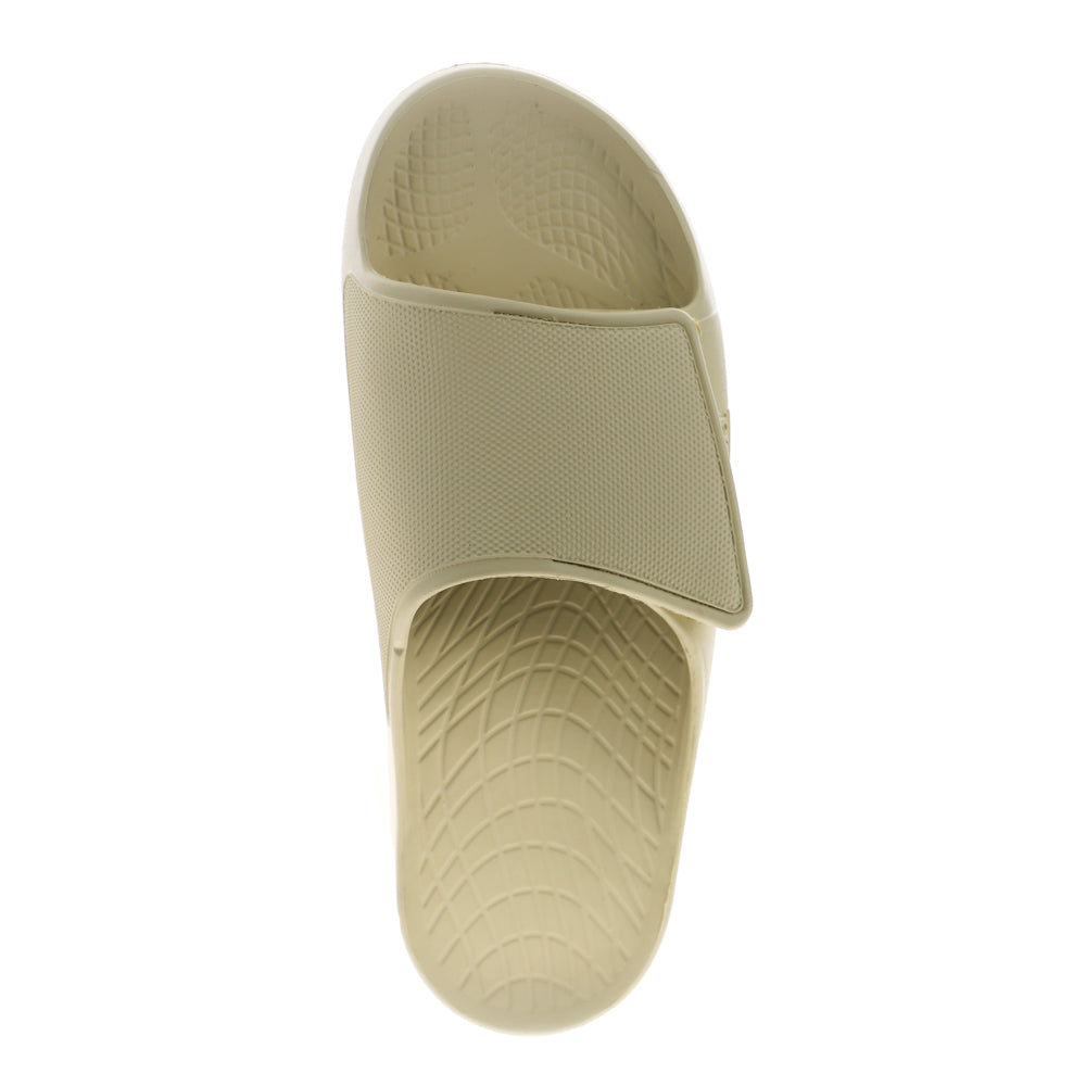 Sovella Men's PF Velcro Slide Bone