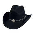 Bullhide Mine - Chapeau de cowgirl en feutre de laine malléable pour enfant