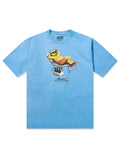 Market Studios Smiley Bearly A Care Tee - Bleu Crépuscule