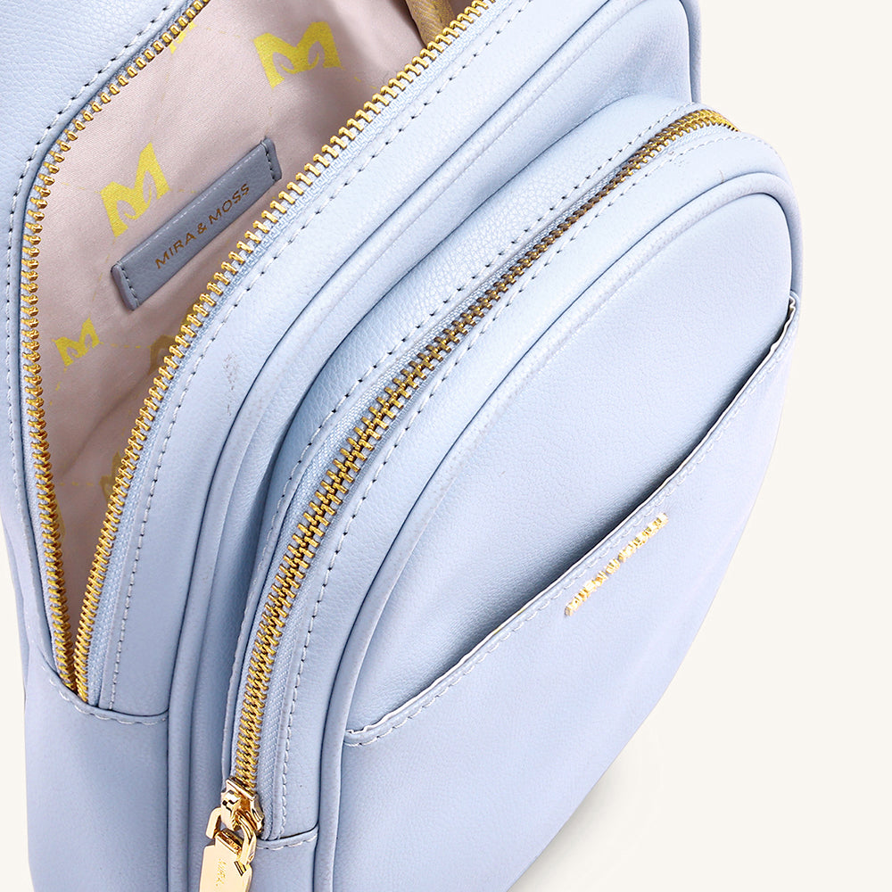Sac banane Mira & Moss Hayley – Bleu Glace