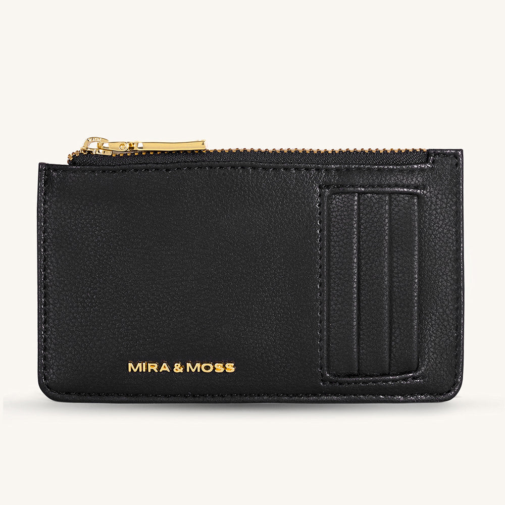 Portefeuille cartes Ruby Mira & Moss - Noir