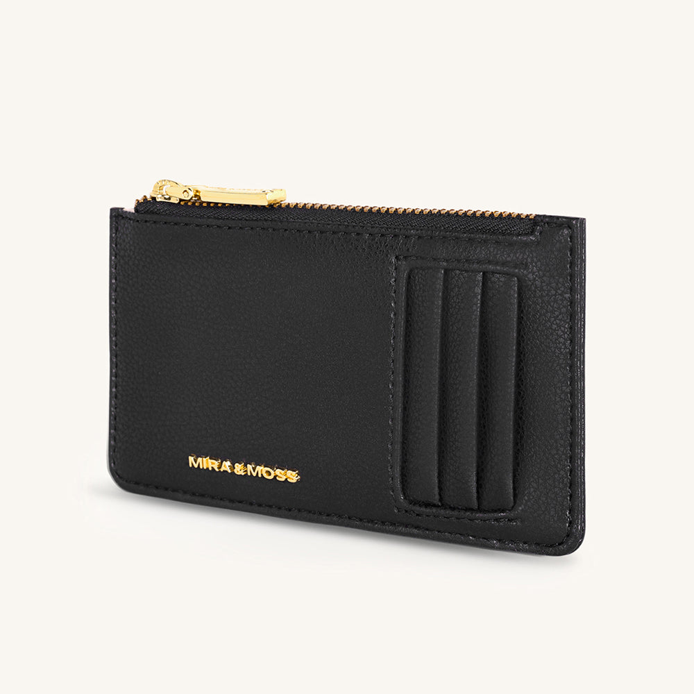 Portefeuille cartes Ruby Mira & Moss - Noir