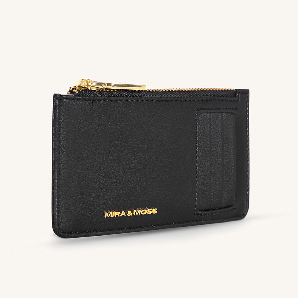 Portefeuille cartes Ruby Mira & Moss - Noir