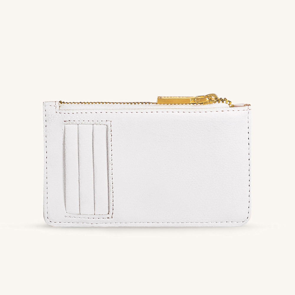 Porte-cartes Mira & Moss Ruby – Ivoire