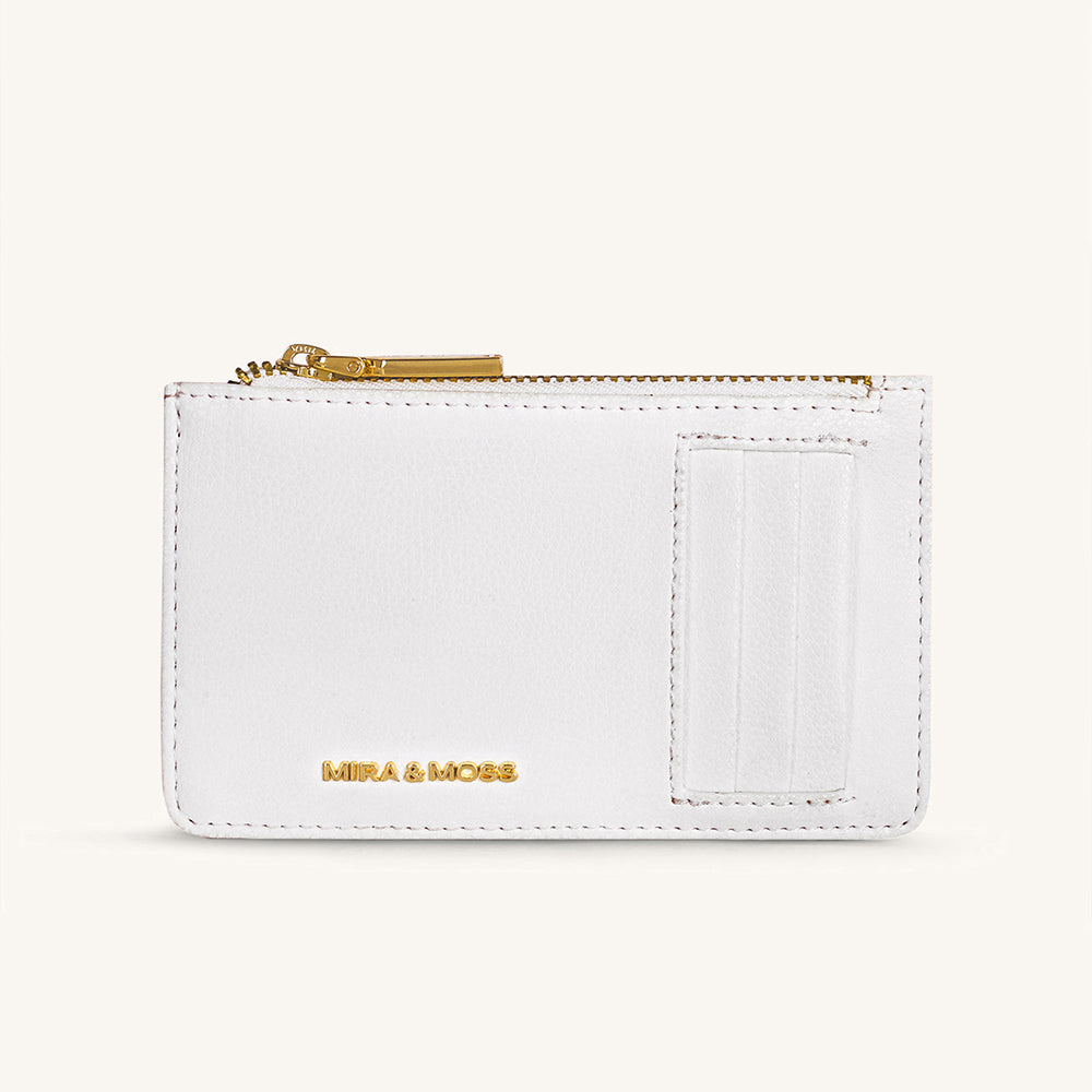 Porte-cartes Mira & Moss Ruby – Ivoire