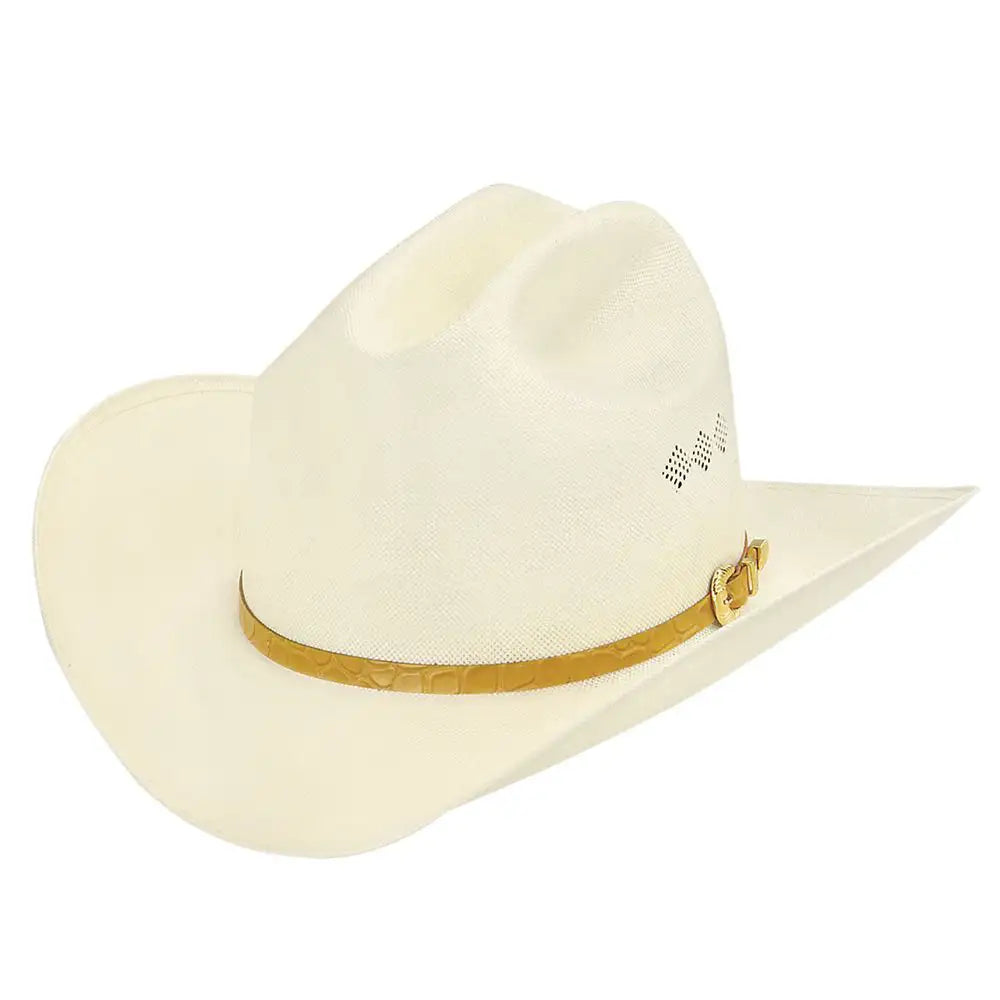 Chapeau de cowboy en paille El Primero (4") de Larry Mahan (15X)