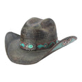 Bullhide Music City - Chapeau de cow-girl en paille pour femme