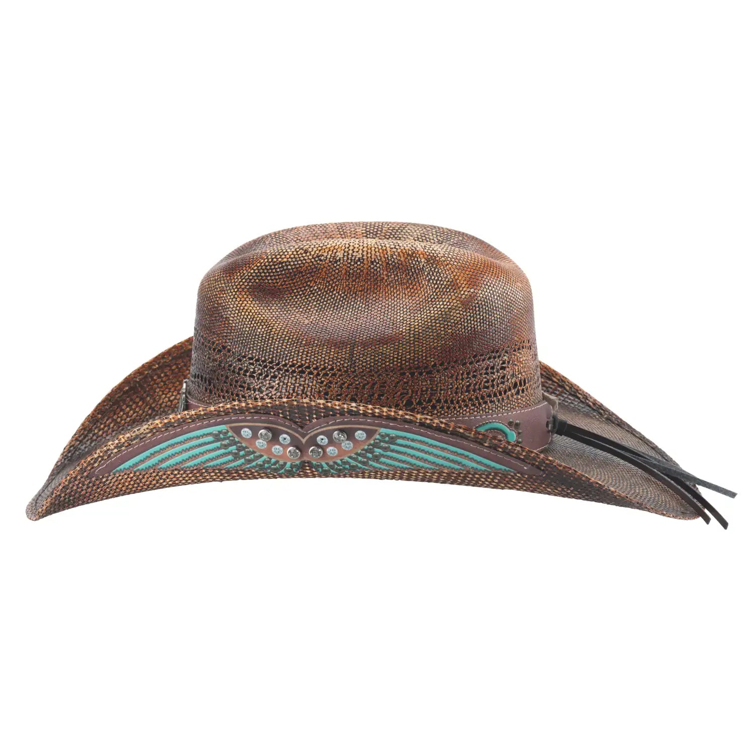 Bullhide Music City - Chapeau de cow-girl en paille pour femme