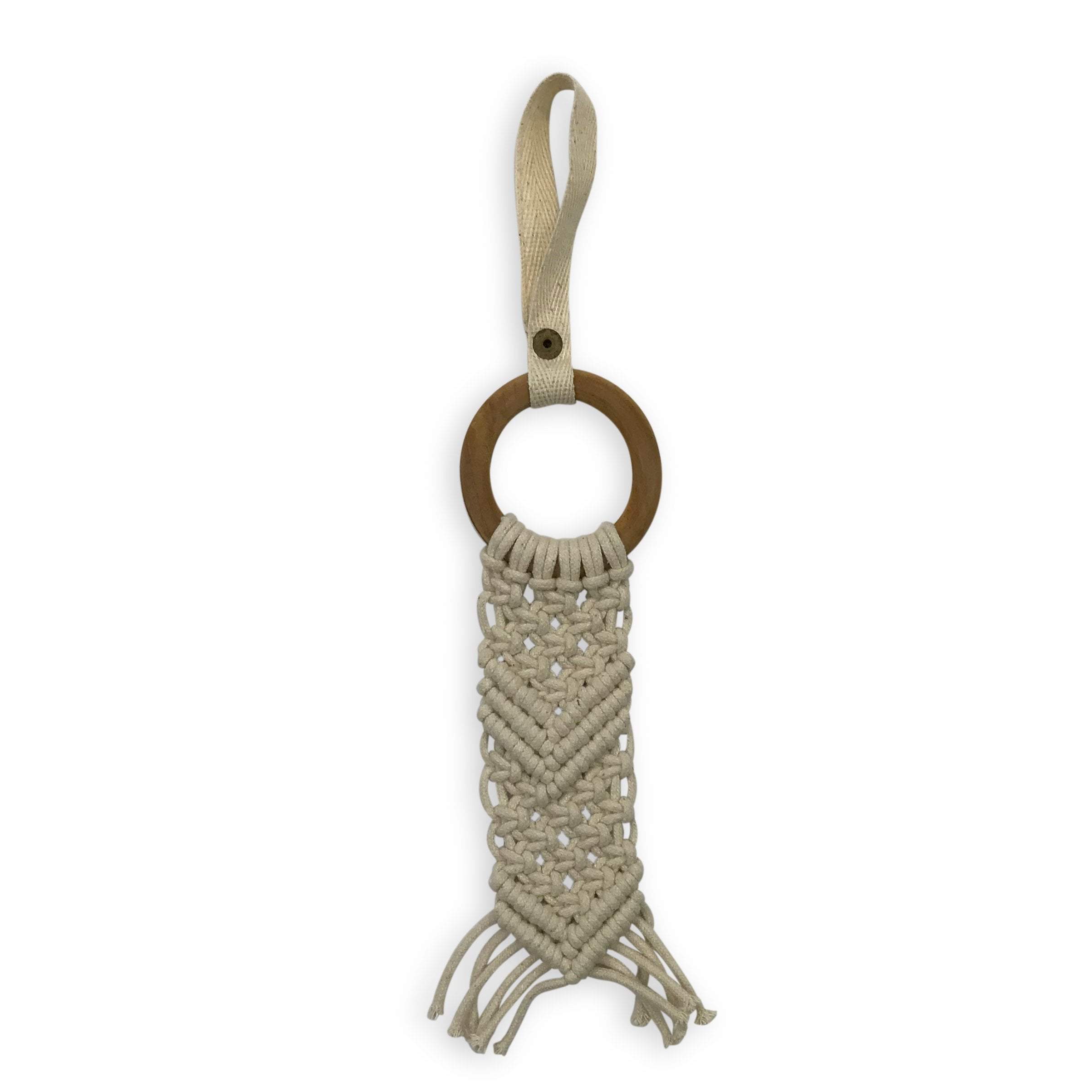 jouet tout-en-un | chevron macramé