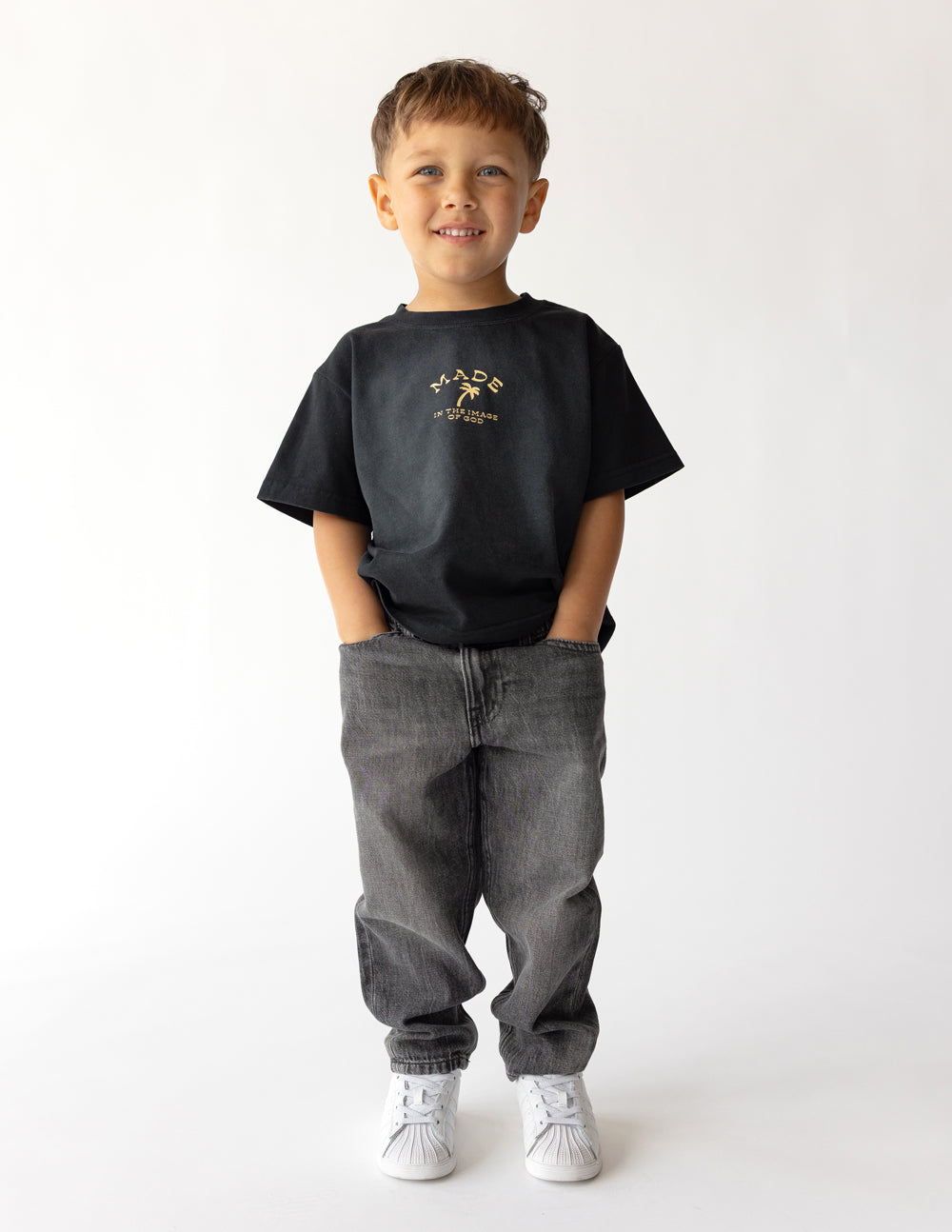 T-shirt Enfant Créé à l'image de Dieu