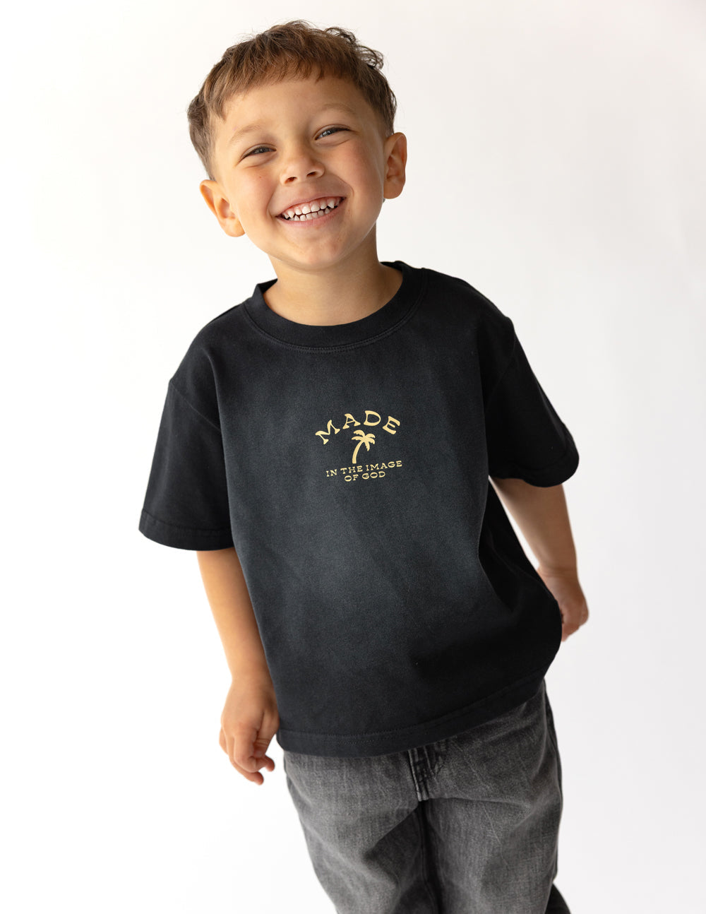 T-shirt Enfant Créé à l'image de Dieu