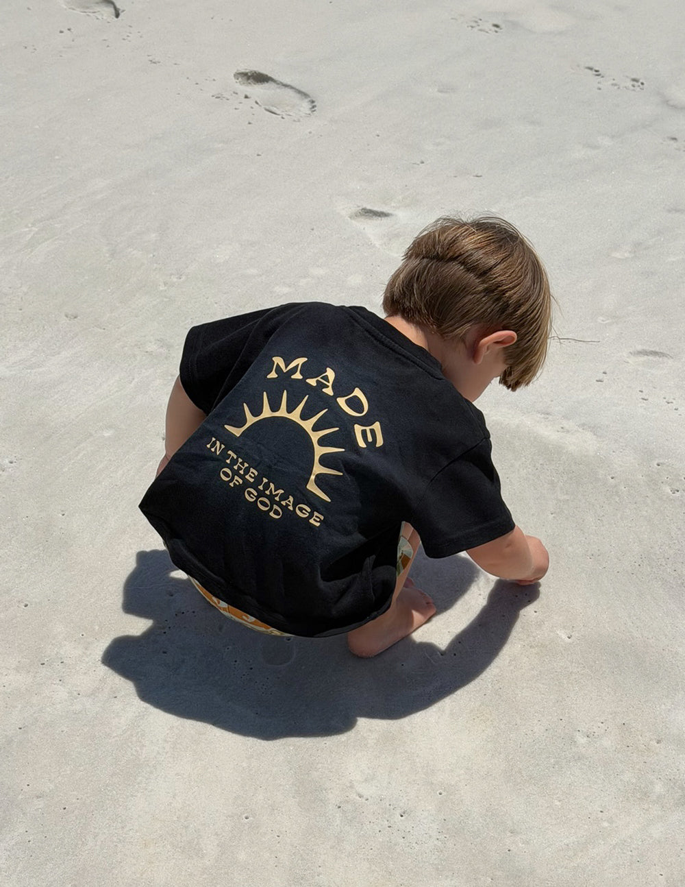 T-shirt Enfant Créé à l'image de Dieu