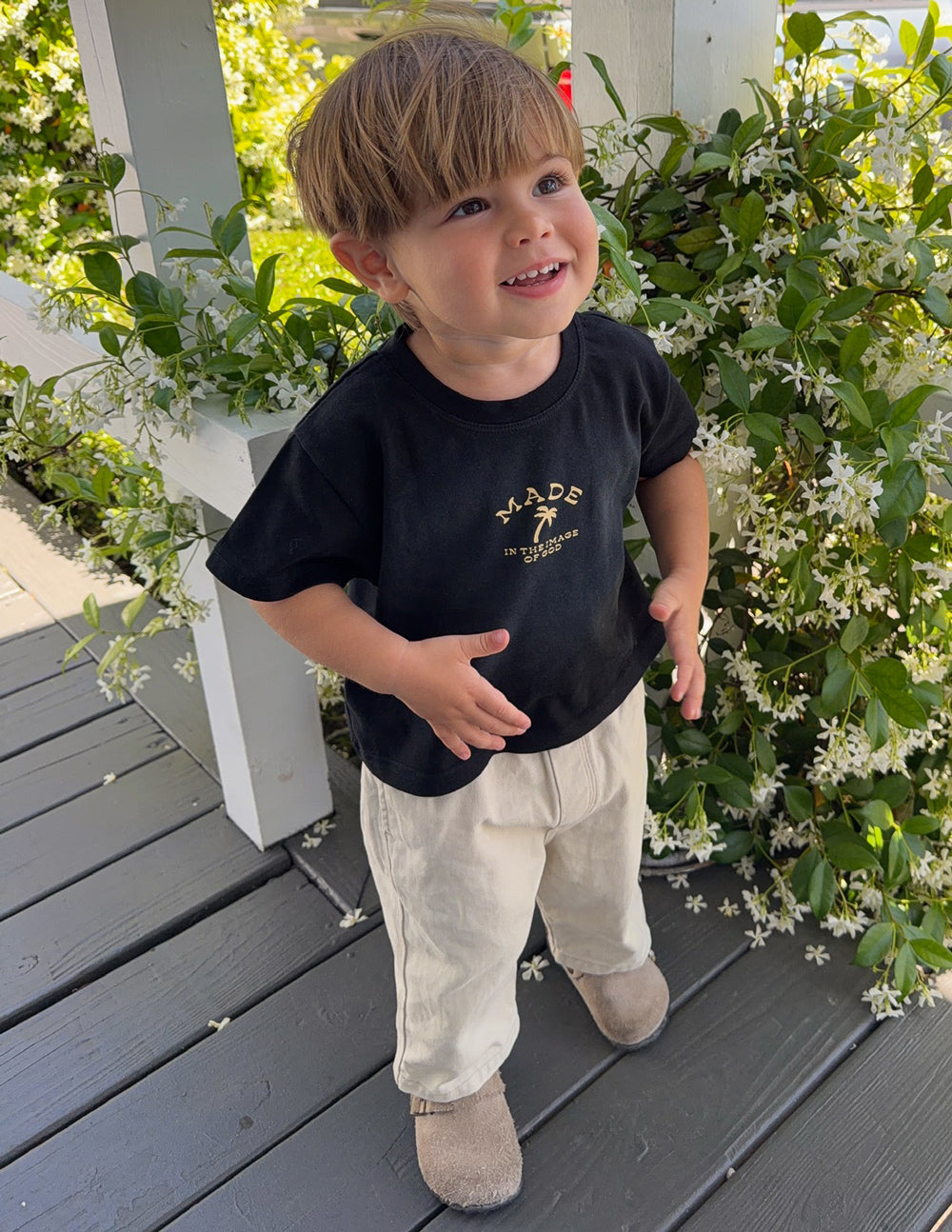 T-shirt Enfant Créé à l'image de Dieu