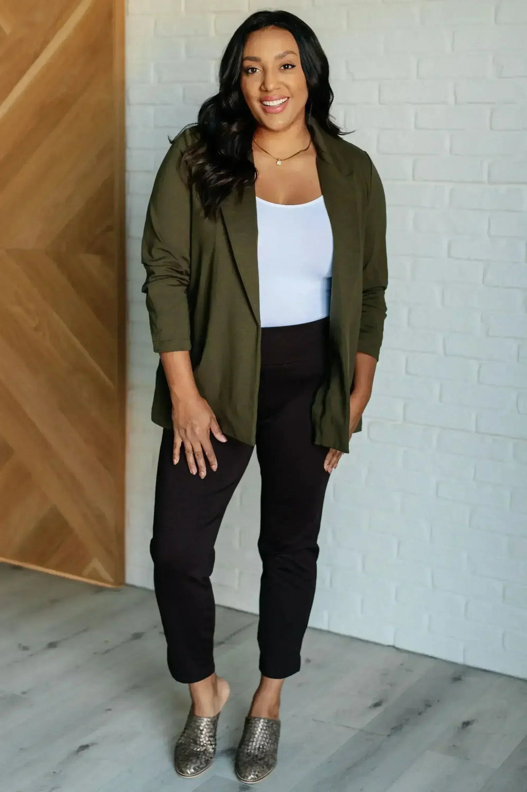 Veste Magic 3/4 coloris olive