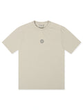 T-shirt Malbon Bermuda Hi-Power Shot – Ivoire