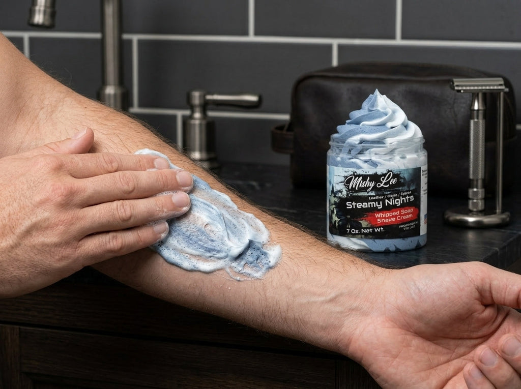 Crème de Savon Fouettée et de Rasage pour Hommes Steamy Nights