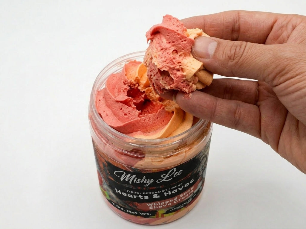 Savon et Crème à Raser Fouettés pour Homme Hearts & Havoc