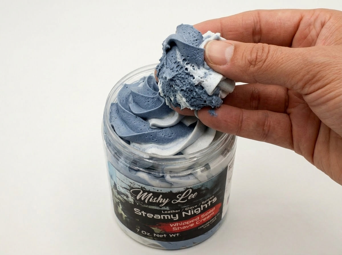 Crème de Savon Fouettée et de Rasage pour Hommes Steamy Nights