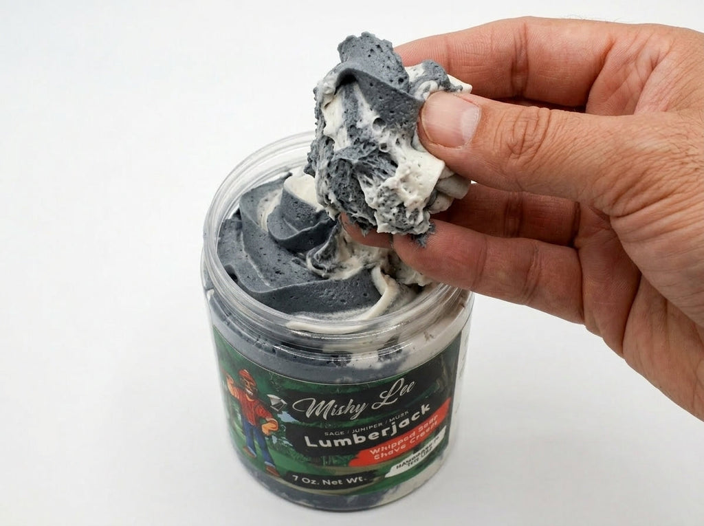 Crème fouettée à raser Lumberjack pour homme