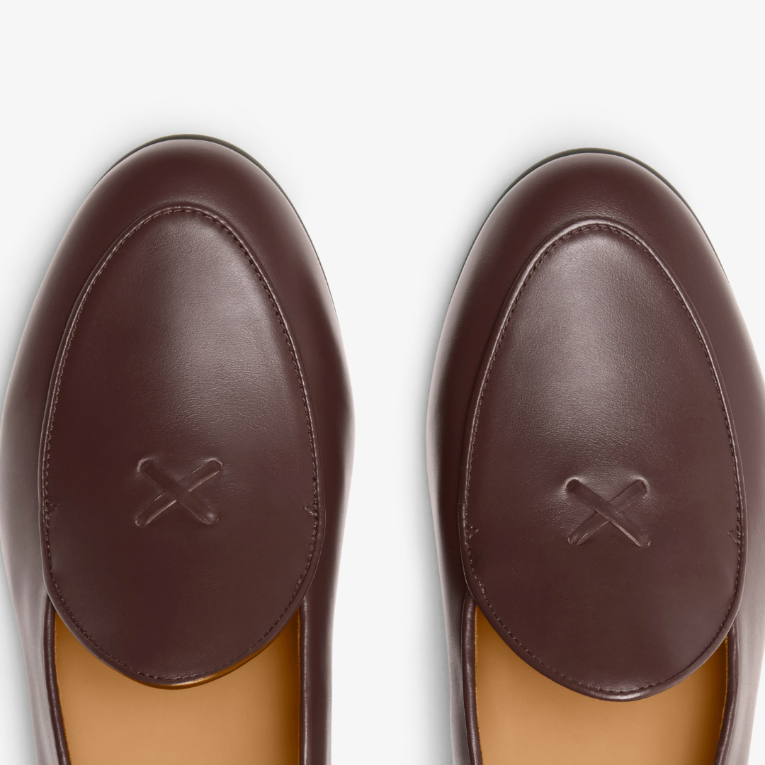 Men's Brown Leather Milano Loafer