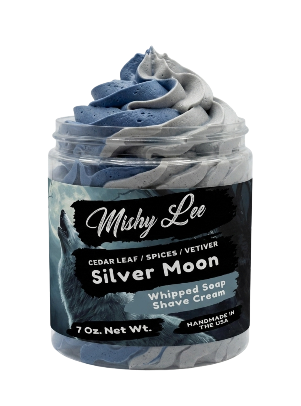 Crème de Rasage et Savon Fouetté Homme Silver Moon