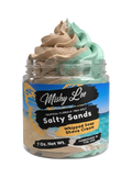 Crème fouettée et crème à raser Salty Sands