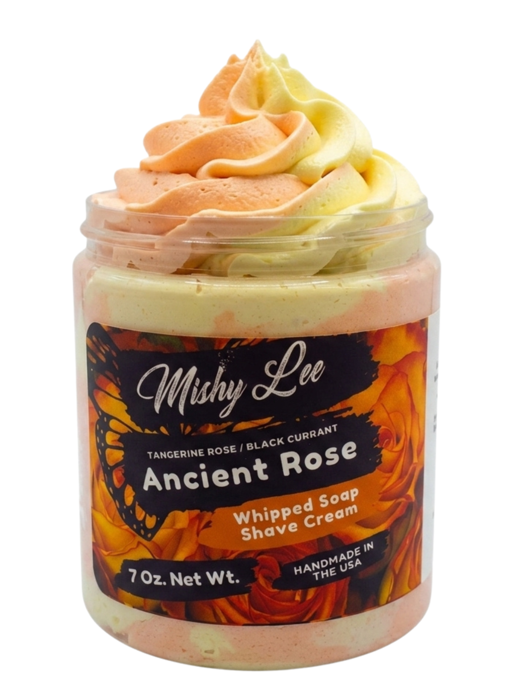 Crème fouettée et crème à raser Ancienne Rose