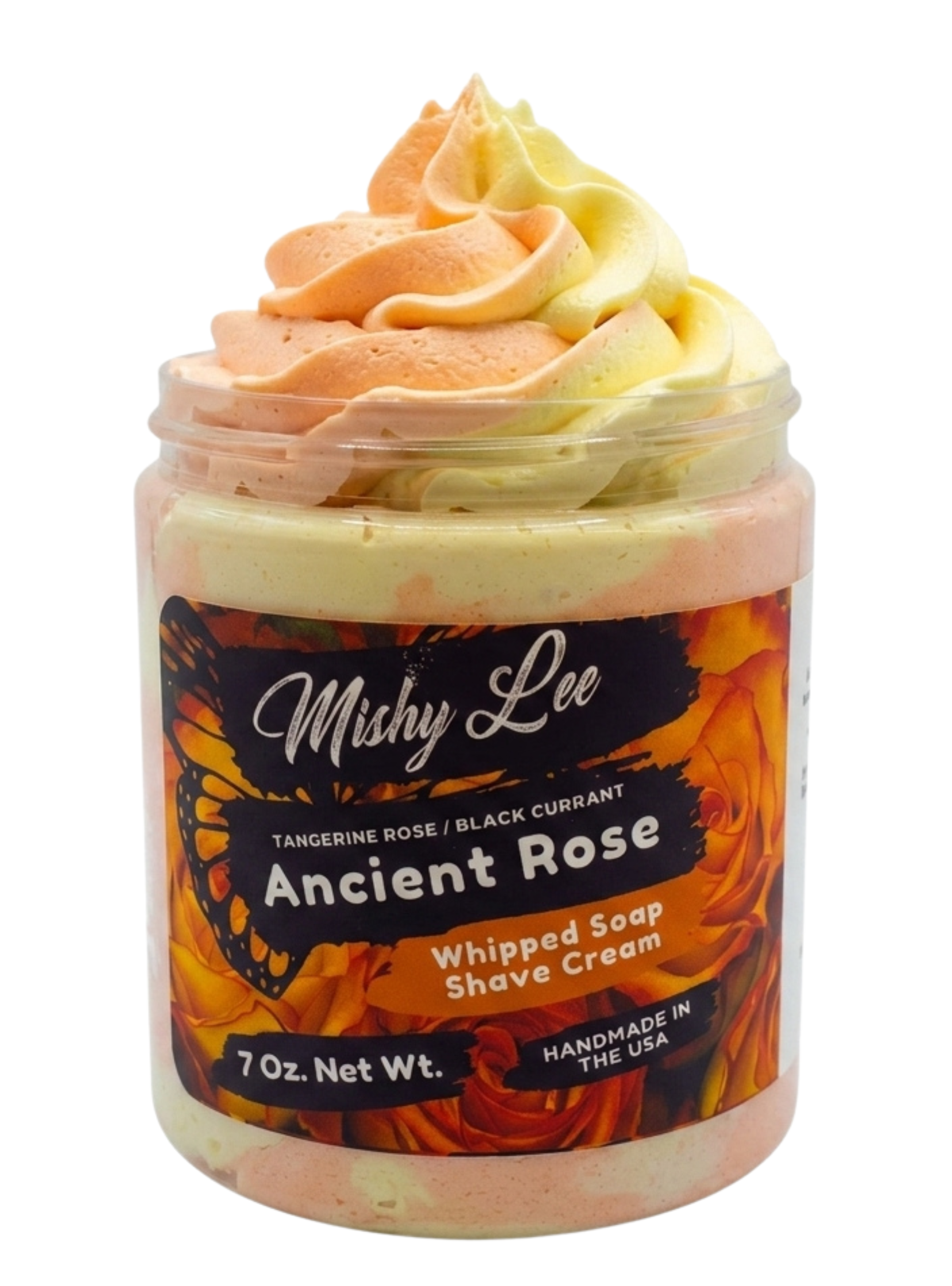 Crème fouettée et crème à raser Ancienne Rose