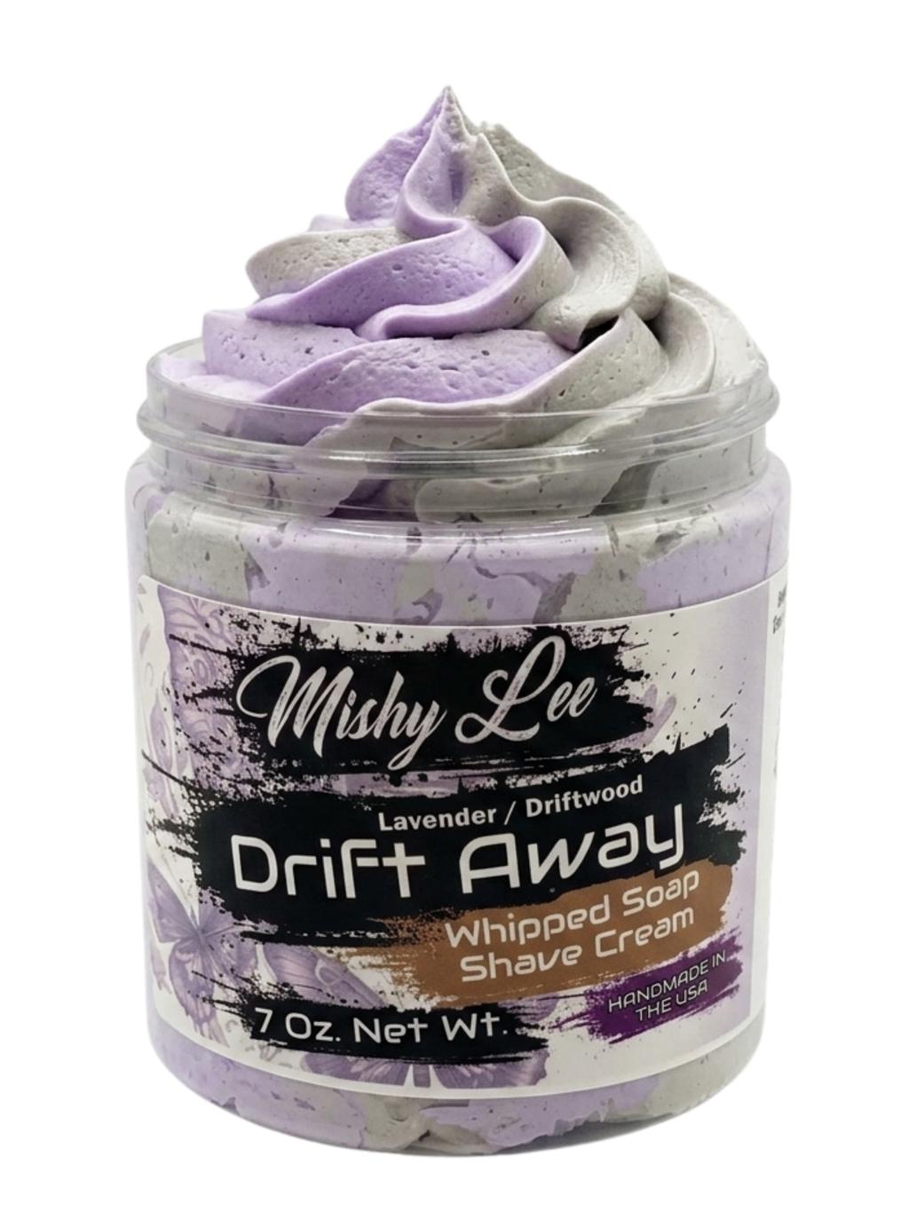 Crème fouettée et crème de rasage Drift Away