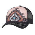 Casquette Trucker ARIAT Rose Aztèque (Noir/Multi)