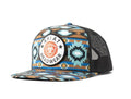 Casquette Trucker ARIAT Southwest Round Patch (Noir/Multicolore)