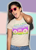 T-shirt Femme Musique et Vie