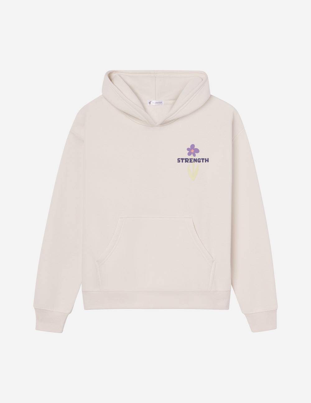 Sweat à capuche unisexe My Strength Floral
