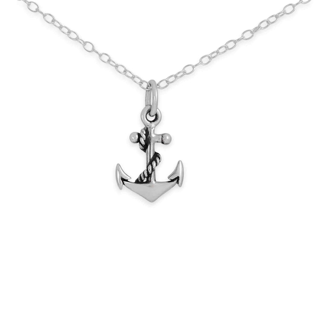Collier Ancre - Argent Sterling - Collier d'Amitié - Cadeau pour Elle