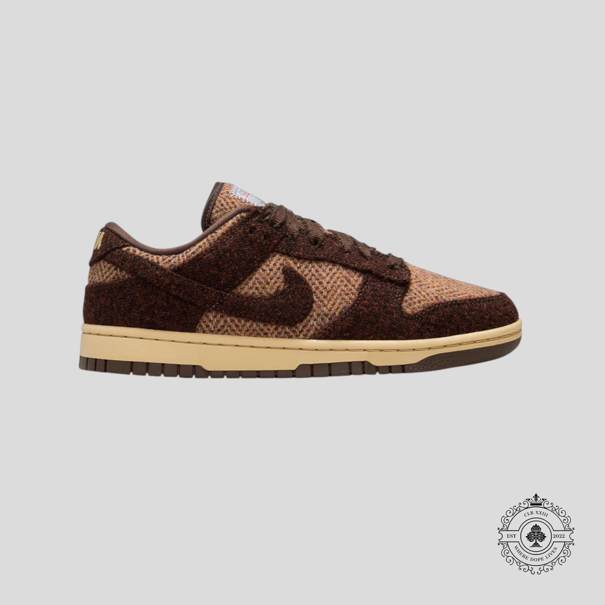 Nike Dunk Low Harris Tweed Sésame (F)