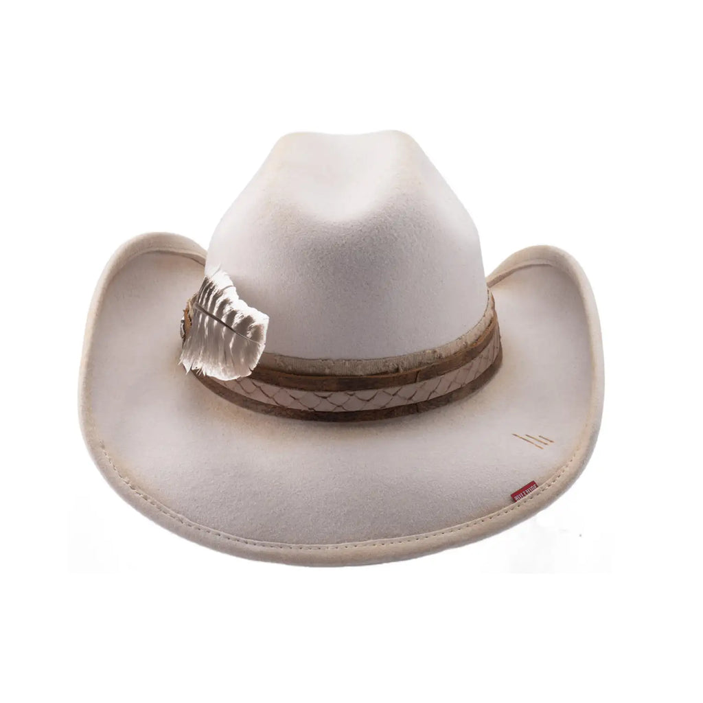 Cuir de taureau insuffisant - Chapeau de cowboy en feutre de laine
