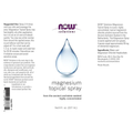 Now Solutions Spray Magnésium Topique 237ml - 7737