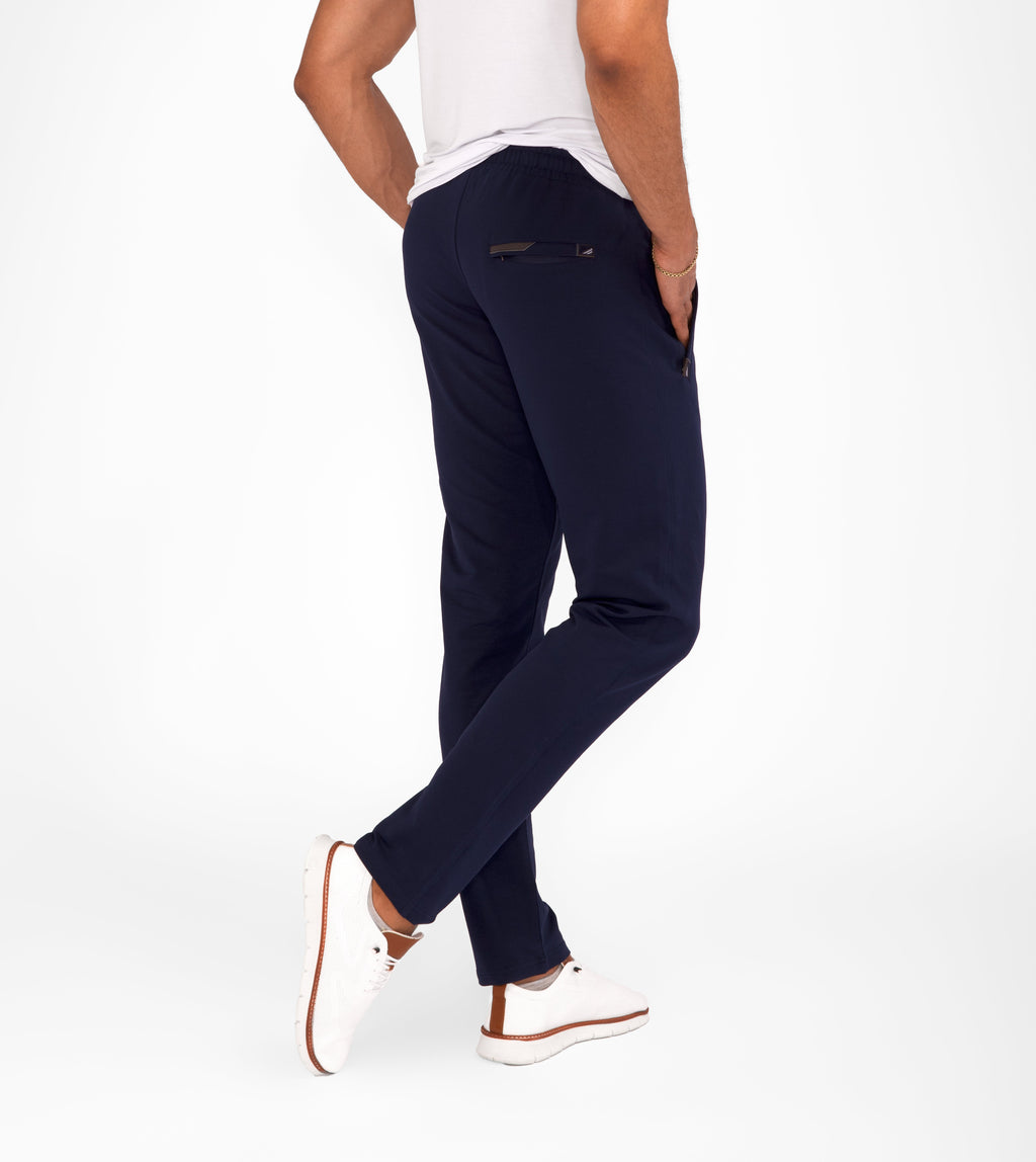 Pantalon de jogging athlétique confortable toute la journée - Fuselé (Coupe longue)